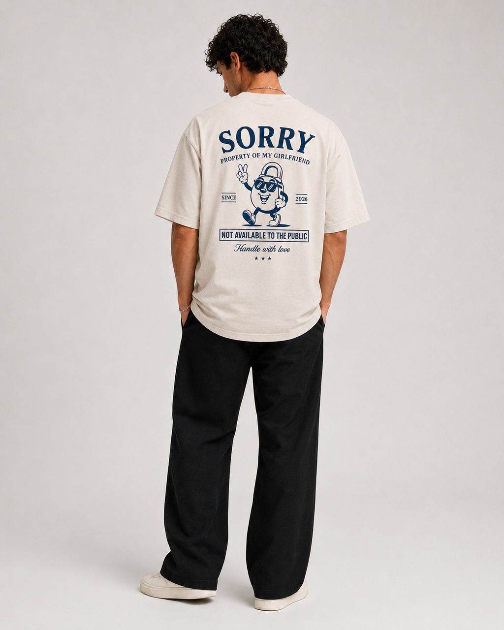 ALREADY TAKEN CLUB OVERSIZED T-SHIRT - CHICO