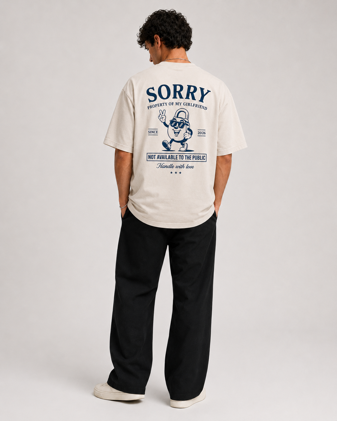 ALREADY TAKEN CLUB OVERSIZED T-SHIRT - CHICO
