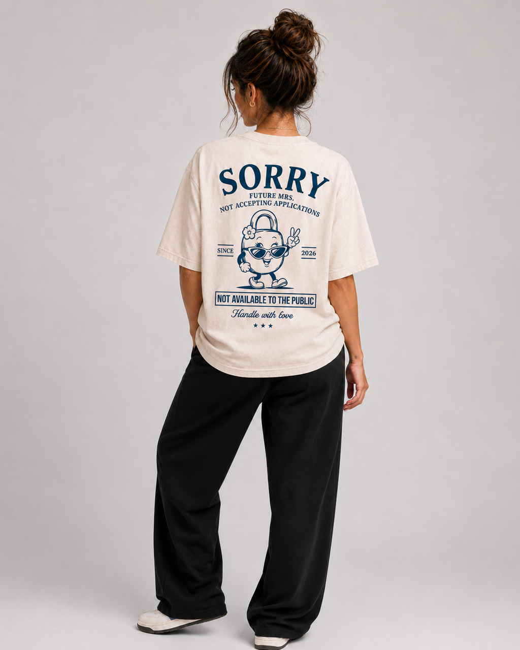 ALREADY TAKEN CLUB OVERSIZED T-SHIRT - CHICA
