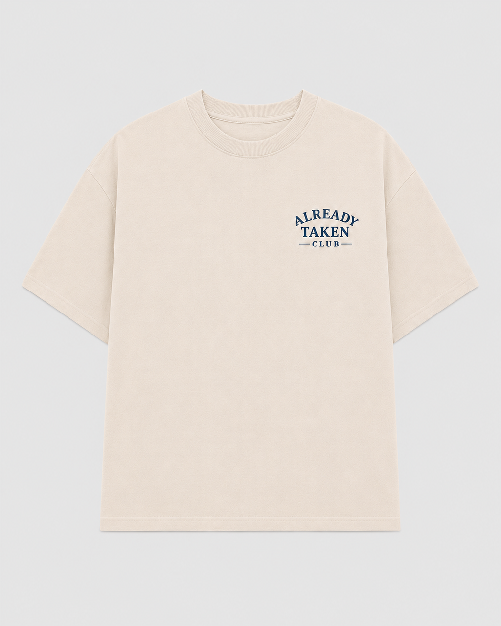 ALREADY TAKEN CLUB OVERSIZED T-SHIRT - CHICA