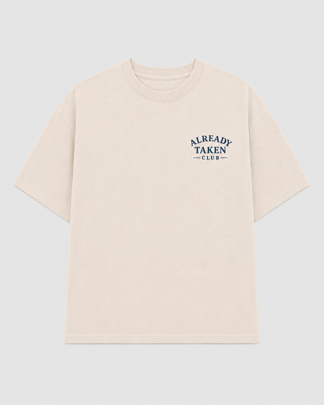 ALREADY TAKEN CLUB OVERSIZED T-SHIRT - CHICA