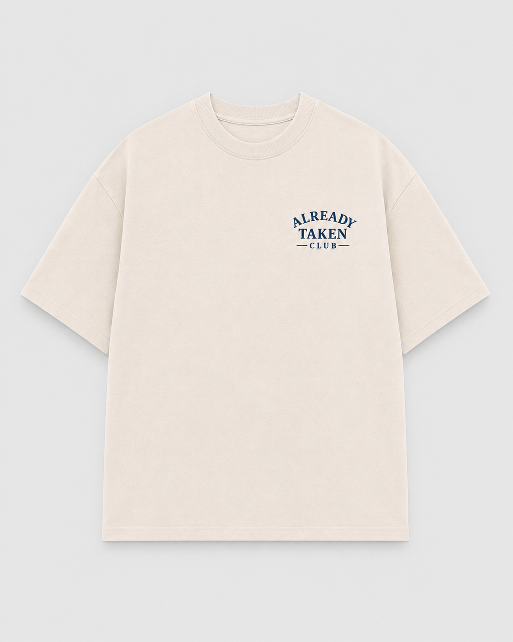 ALREADY TAKEN CLUB OVERSIZED T-SHIRT - CHICO