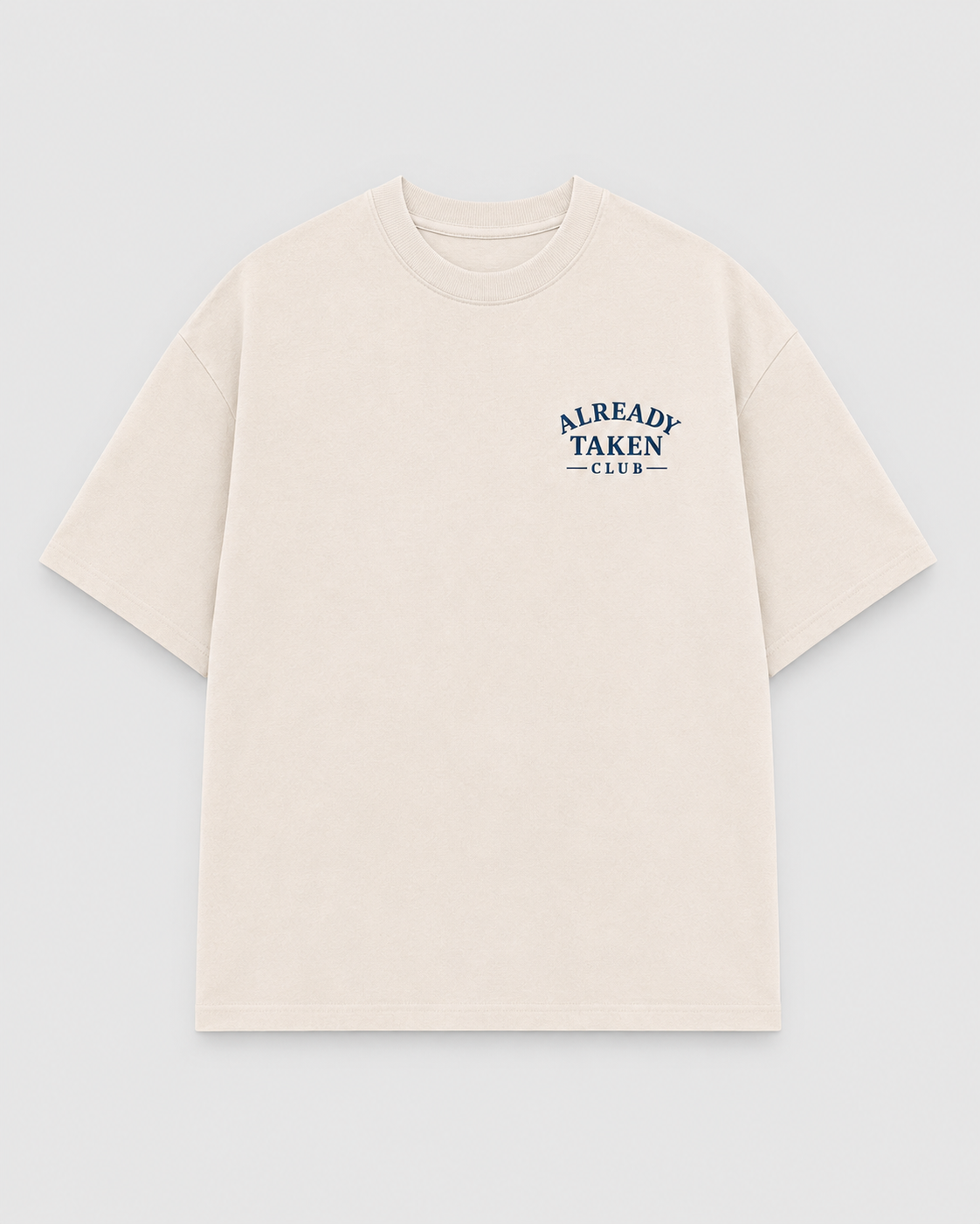 ALREADY TAKEN CLUB OVERSIZED T-SHIRT - CHICO